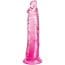 KING COCK - CLEAR REALISTIC PENIS 19.7 CM PINK